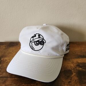 Malbon Golf x Arsham In Kohler Buckets Rope Snapback Hat Cap White Adjustable